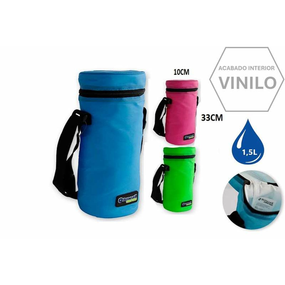 Portable Fridge Bismark 10 x 33 cm Polyester-1
