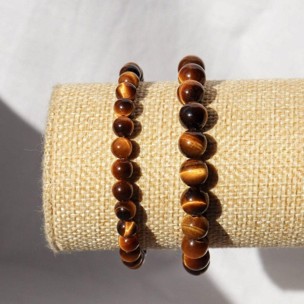 Tiger Eye Bracelet ✦ Evil eye protection and self-confidence-1