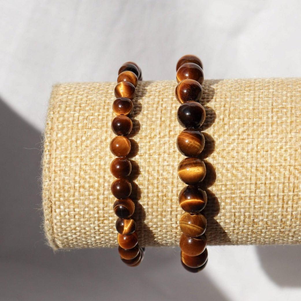 Tiger Eye Bracelet ✦ Evil eye protection and self-confidence-1